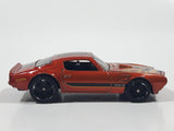 2012 Hot Wheels '73 Pontiac Firebird Trans Am Brewster Buccaneer Red Orange Die Cast Toy Muscle Car Vehicle