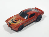 2012 Hot Wheels '73 Pontiac Firebird Trans Am Brewster Buccaneer Red Orange Die Cast Toy Muscle Car Vehicle