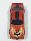 2012 Hot Wheels '73 Pontiac Firebird Trans Am Brewster Buccaneer Red Orange Die Cast Toy Muscle Car Vehicle