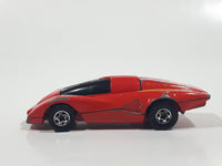 1985 Hot Wheels Crack-Ups Exotic (Top crash) Bang-Up Job Red Die Cast Toy Car Vehicle Hong Kong