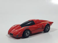 1985 Hot Wheels Crack-Ups Exotic (Top crash) Bang-Up Job Red Die Cast Toy Car Vehicle Hong Kong