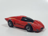 1985 Hot Wheels Crack-Ups Exotic (Top crash) Bang-Up Job Red Die Cast Toy Car Vehicle Hong Kong