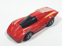 1985 Hot Wheels Crack-Ups Exotic (Top crash) Bang-Up Job Red Die Cast Toy Car Vehicle Hong Kong