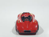 1985 Hot Wheels Crack-Ups Exotic (Top crash) Bang-Up Job Red Die Cast Toy Car Vehicle Hong Kong