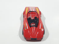 1985 Hot Wheels Crack-Ups Exotic (Top crash) Bang-Up Job Red Die Cast Toy Car Vehicle Hong Kong