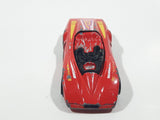 1985 Hot Wheels Crack-Ups Exotic (Top crash) Bang-Up Job Red Die Cast Toy Car Vehicle Hong Kong