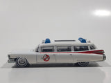 2016 Hot Wheels Entertainment: Ghostbusters Ecto-1 White Die Cast Toy Car Vehicle