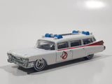 2016 Hot Wheels Entertainment: Ghostbusters Ecto-1 White Die Cast Toy Car Vehicle