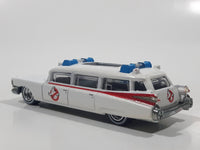 2016 Hot Wheels Entertainment: Ghostbusters Ecto-1 White Die Cast Toy Car Vehicle