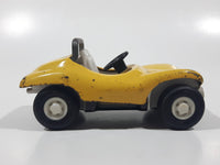 Vintage 1970s Tonka Beach Buggy Yellow Pressed Steel and Plastic Toy Car Vehicle 55340