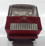 Vintage Tonka Auto Transport Car Carrier Truck Red and White Pressed Steel Die Cast Toy Car Vehicle