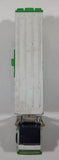 Vintage Tonka Semi Truck Livestock Horse Cattle Trailer Green and White Pressed Steel Die Cast Toy Car Vehicle