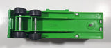 Vintage Tonka Semi Truck Livestock Horse Cattle Trailer Green and White Pressed Steel Die Cast Toy Car Vehicle