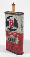 Vintage 3 In 1 Household Oil Tin Metal Handy Oiler Container 85 mL