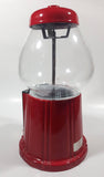 Vintage Carousel Brand Metal and Glass Globe Gumball Machine Candy Dispenser 11 1/2" Tall