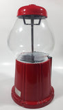 Vintage Carousel Brand Metal and Glass Globe Gumball Machine Candy Dispenser 11 1/2" Tall