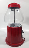 Vintage Carousel Brand Metal and Glass Globe Gumball Machine Candy Dispenser 11 1/2" Tall