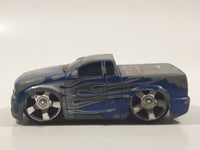 2002 Hot Wheels Hot Tunerz Chevy S10 Truck Metalflake Blue Die Cast Toy Car Vehicle