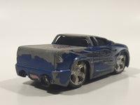 2002 Hot Wheels Hot Tunerz Chevy S10 Truck Metalflake Blue Die Cast Toy Car Vehicle