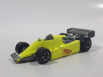 Rare HTF 1982 Hot Wheels Thunderstreak Formula Fever Bright Yellow Die Cast Toy Race Car Vehicle Busted Front Bumper