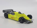 Rare HTF 1982 Hot Wheels Thunderstreak Formula Fever Bright Yellow Die Cast Toy Race Car Vehicle Busted Front Bumper