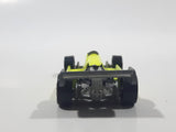 Rare HTF 1982 Hot Wheels Thunderstreak Formula Fever Bright Yellow Die Cast Toy Race Car Vehicle Busted Front Bumper