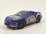 1998 Hot Wheels Racer Nascar #44 Blue Die Cast Toy Race Car Vehicle McDonald's Happy Meal