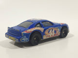 1998 Hot Wheels Racer Nascar #44 Blue Die Cast Toy Race Car Vehicle McDonald's Happy Meal