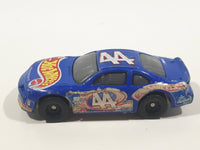 1998 Hot Wheels Racer Nascar #44 Blue Die Cast Toy Race Car Vehicle McDonald's Happy Meal