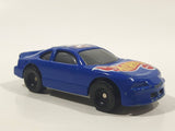 1998 Hot Wheels Racer Nascar #44 Blue Die Cast Toy Race Car Vehicle McDonald's Happy Meal