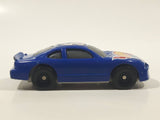 1998 Hot Wheels Racer Nascar #44 Blue Die Cast Toy Race Car Vehicle McDonald's Happy Meal