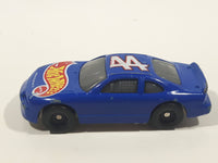 1998 Hot Wheels Racer Nascar #44 Blue Die Cast Toy Race Car Vehicle McDonald's Happy Meal