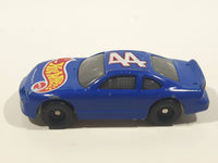 1998 Hot Wheels Racer Nascar #44 Blue Die Cast Toy Race Car Vehicle McDonald's Happy Meal