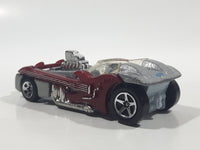 1996 Hot Wheels First Editions Twang Thang Metalflake Silver With Dark Red Guitars Die Cast Toy Car Vehicle