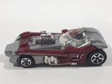 1996 Hot Wheels First Editions Twang Thang Metalflake Silver With Dark Red Guitars Die Cast Toy Car Vehicle