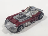 1996 Hot Wheels First Editions Twang Thang Metalflake Silver With Dark Red Guitars Die Cast Toy Car Vehicle