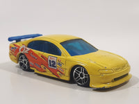 2001 Hot Wheels Holden SS Commodore VT Yellow Die Cast Toy Car Vehicle