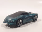 1997 Hot Wheels Buick Wildcat Metallic Green Die Cast Toy Car Vehicle