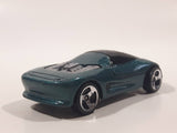 1997 Hot Wheels Buick Wildcat Metallic Green Die Cast Toy Car Vehicle