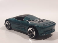 1997 Hot Wheels Buick Wildcat Metallic Green Die Cast Toy Car Vehicle