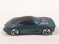 1997 Hot Wheels Buick Wildcat Metallic Green Die Cast Toy Car Vehicle