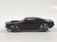 2007 Hot Wheels '69 Mustang Black Die Cast Toy Muscle Car Vehicle