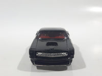 2007 Hot Wheels '69 Mustang Black Die Cast Toy Muscle Car Vehicle