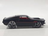 2007 Hot Wheels '69 Mustang Black Die Cast Toy Muscle Car Vehicle