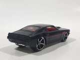 2007 Hot Wheels '69 Mustang Black Die Cast Toy Muscle Car Vehicle