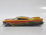 2003 Hot Wheels Radical Wrestlers '59 Custom Cadillac Yellow Die Cast Toy Classic Car Vehicle