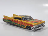 2003 Hot Wheels Radical Wrestlers '59 Custom Cadillac Yellow Die Cast Toy Classic Car Vehicle