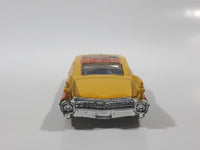 2003 Hot Wheels Radical Wrestlers '59 Custom Cadillac Yellow Die Cast Toy Classic Car Vehicle