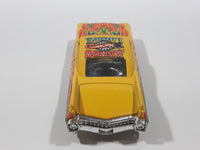 2003 Hot Wheels Radical Wrestlers '59 Custom Cadillac Yellow Die Cast Toy Classic Car Vehicle