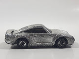 1995 Hot Wheels Gleam Team Porsche 959 Textured Chrome Die Cast Toy Car Vehicle